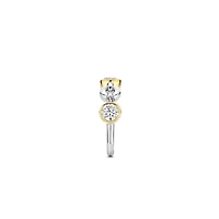 Circular Brilliance Two Tone Ring