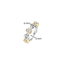 Circular Brilliance Two Tone Ring