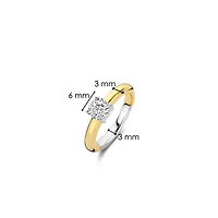 Zirconia Solitaire Small Ring