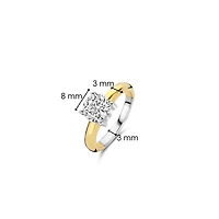 Zirconia Solitaire Golden Ring