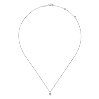 Diamond Flower Necklace