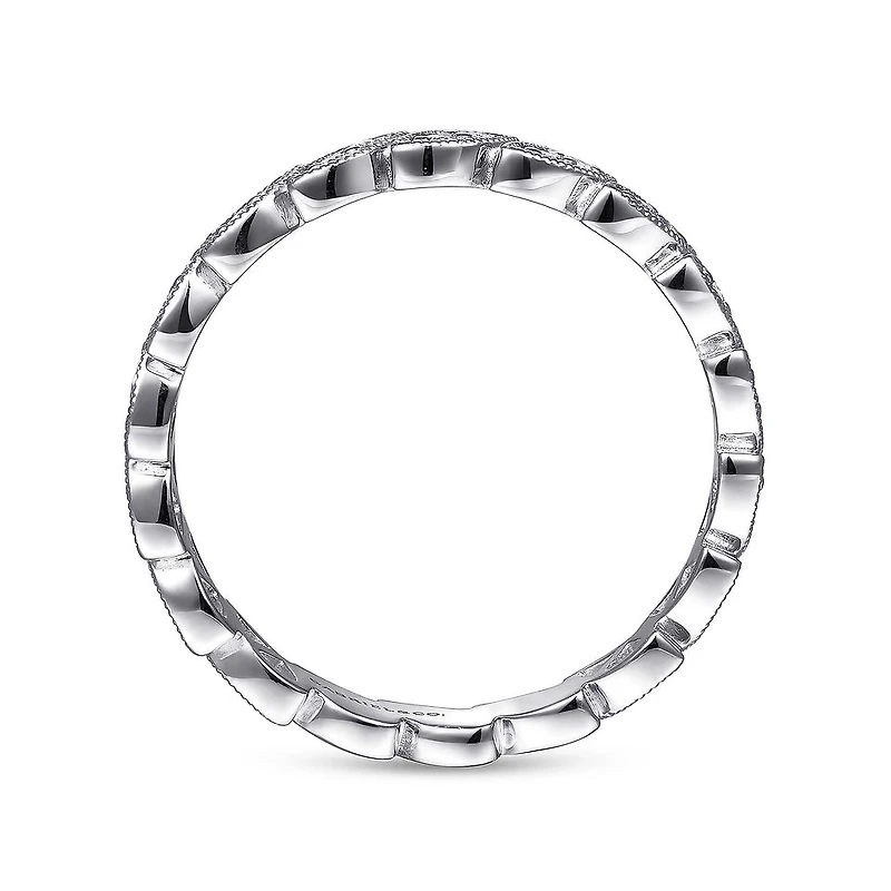 Leaves Diamond Ring