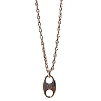 Mariner Chain with Pendant Steel Necklace