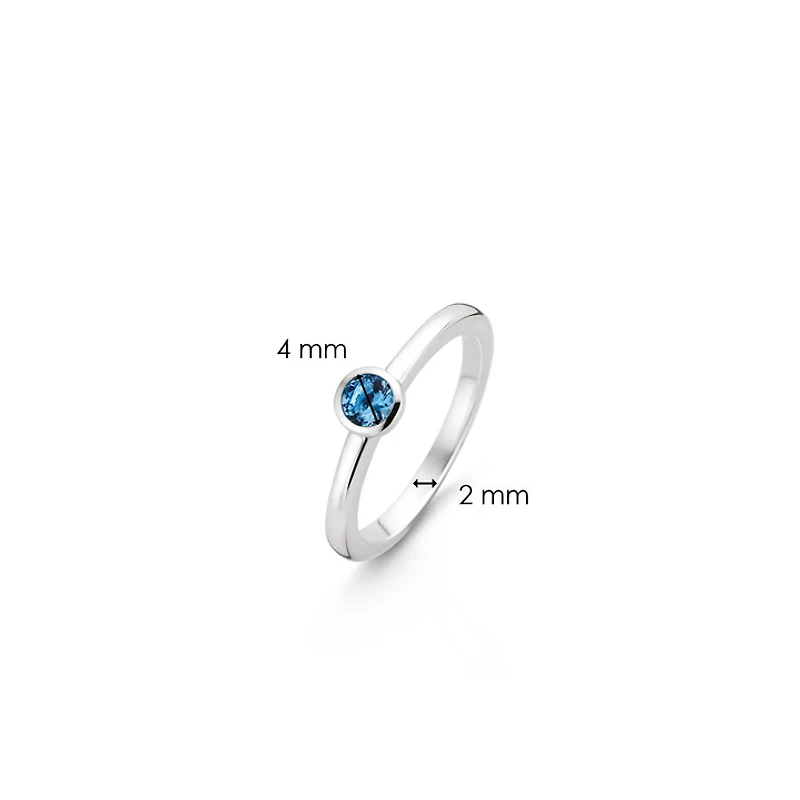 Mini Blue Ring