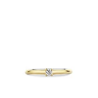 Sparkly Smooth Golden Ring