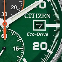 Brycen 44MM Green/Steel