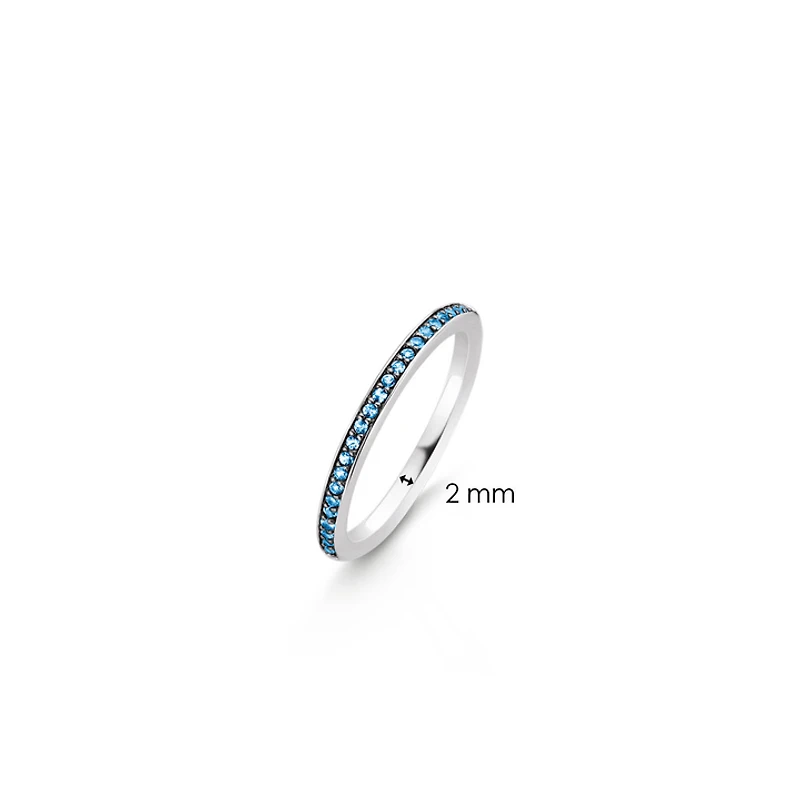 Blue Eternity Ring