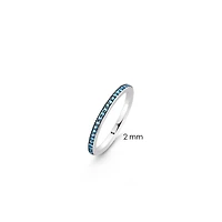 Blue Eternity Ring