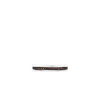 Half Eternity Brown Ring