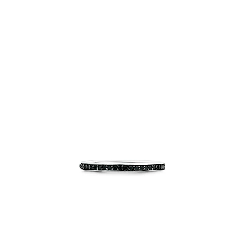 Half Eternity Black Ring