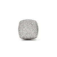 Spectacular Cocktail Silver Ring