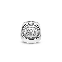 Spectacular Cocktail Silver Ring