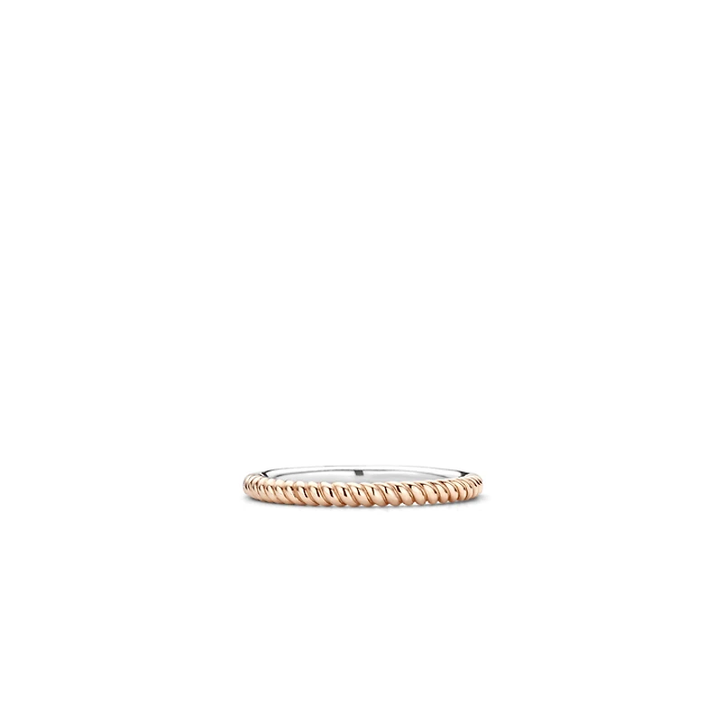 Rose Skinny Twist Ring
