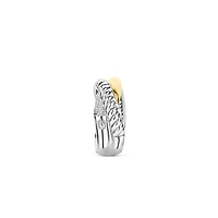 Triple Wrap Two Tone Ring