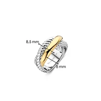 Triple Wrap Two Tone Ring