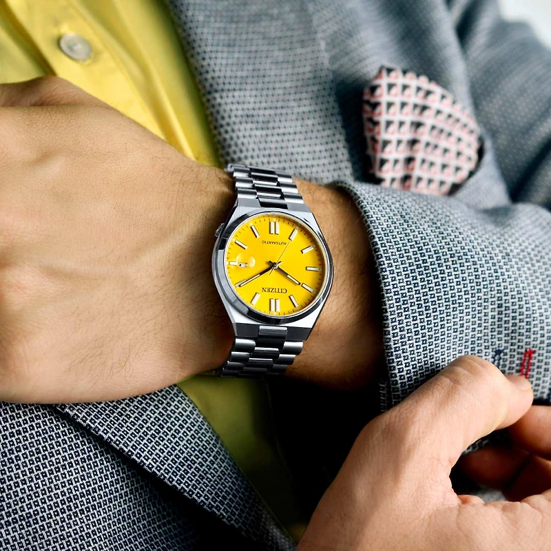 Tsuyosa Yellow 40MM Watch