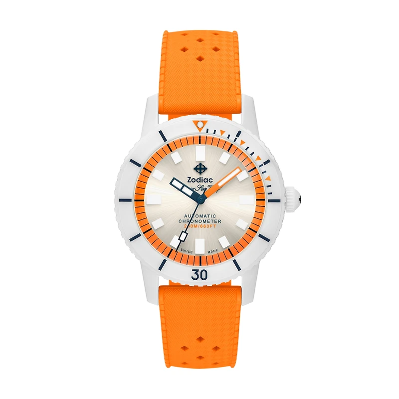 Super Sea Wolf Ceramic Compression Diver Automatic 41MM Orange/Ceramic