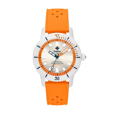 Super Sea Wolf Ceramic Compression Diver Automatic 41MM Orange/Ceramic