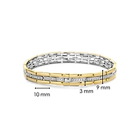 Link Golden Triple Bracelet