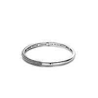Urchin Silver Bangle Bracelet