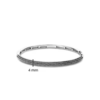 Urchin Silver Bangle Bracelet