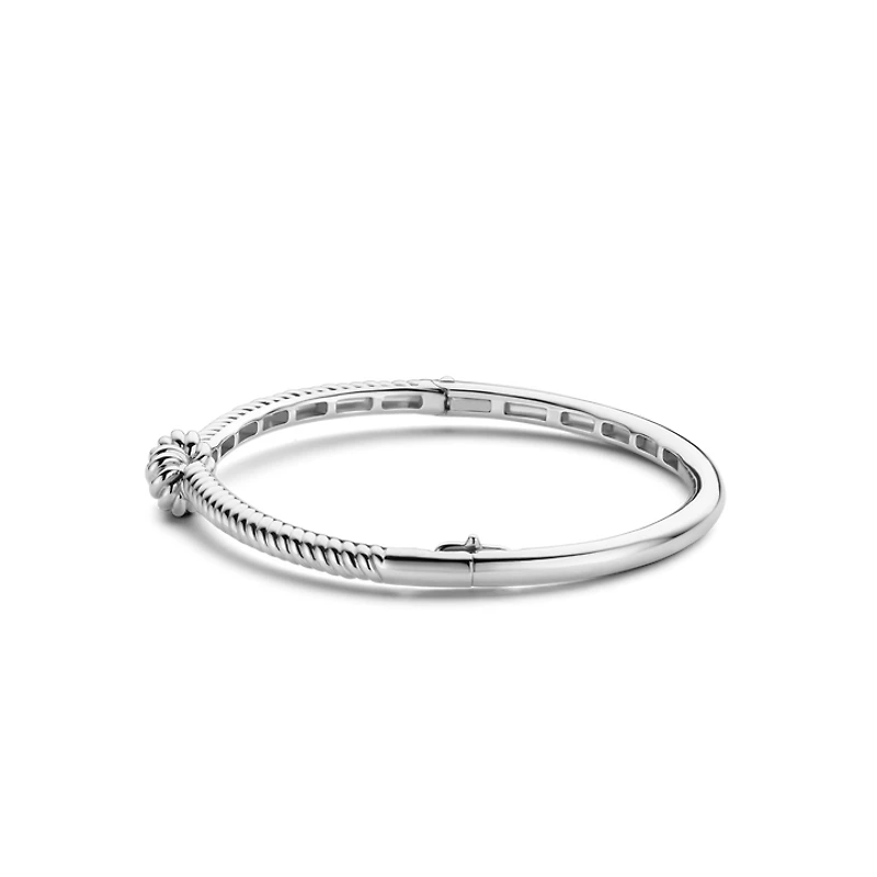 Braided Knot Bangle Bracelet