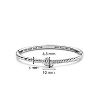 Braided Knot Bangle Bracelet