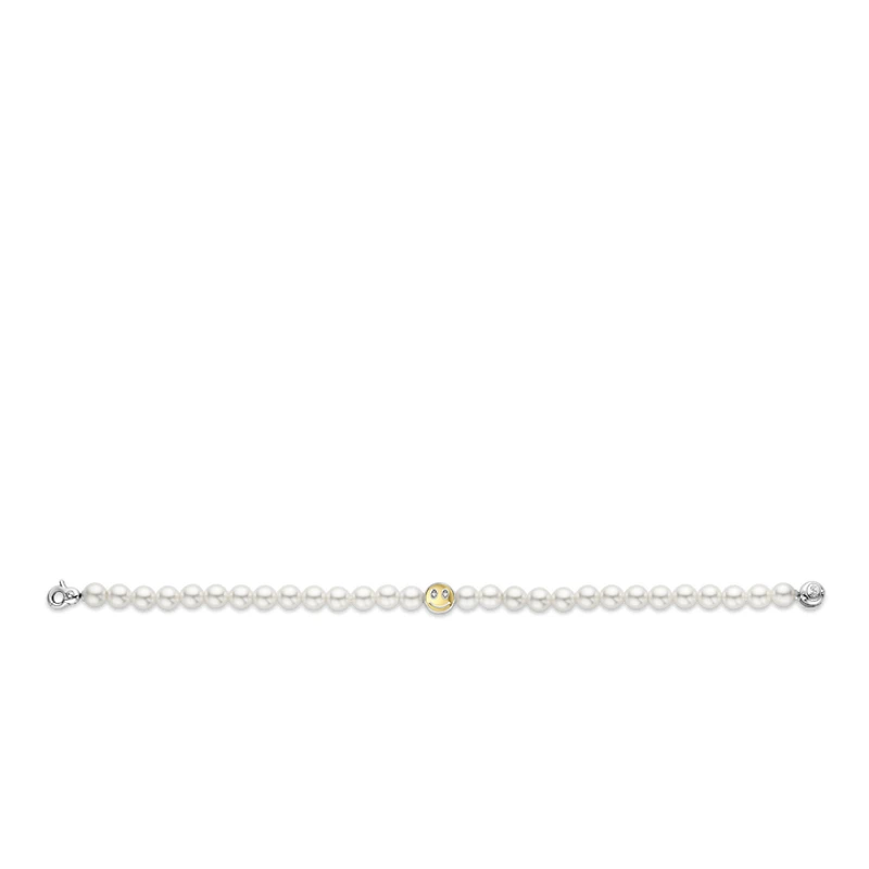 Smiley Pearl Bracelet