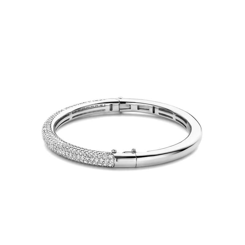 Signature TSM Pave Bangle Bracelet