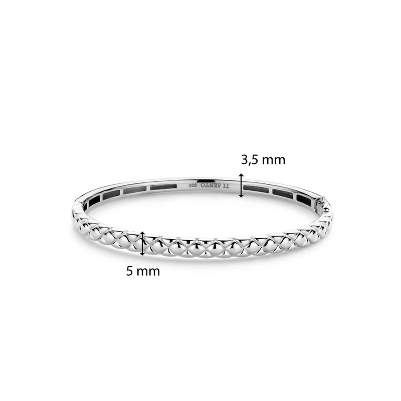 Padded Bangle Bracelet