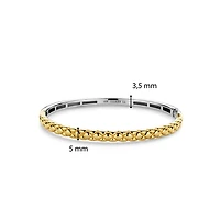 Padded Golden Bangle Bracelet