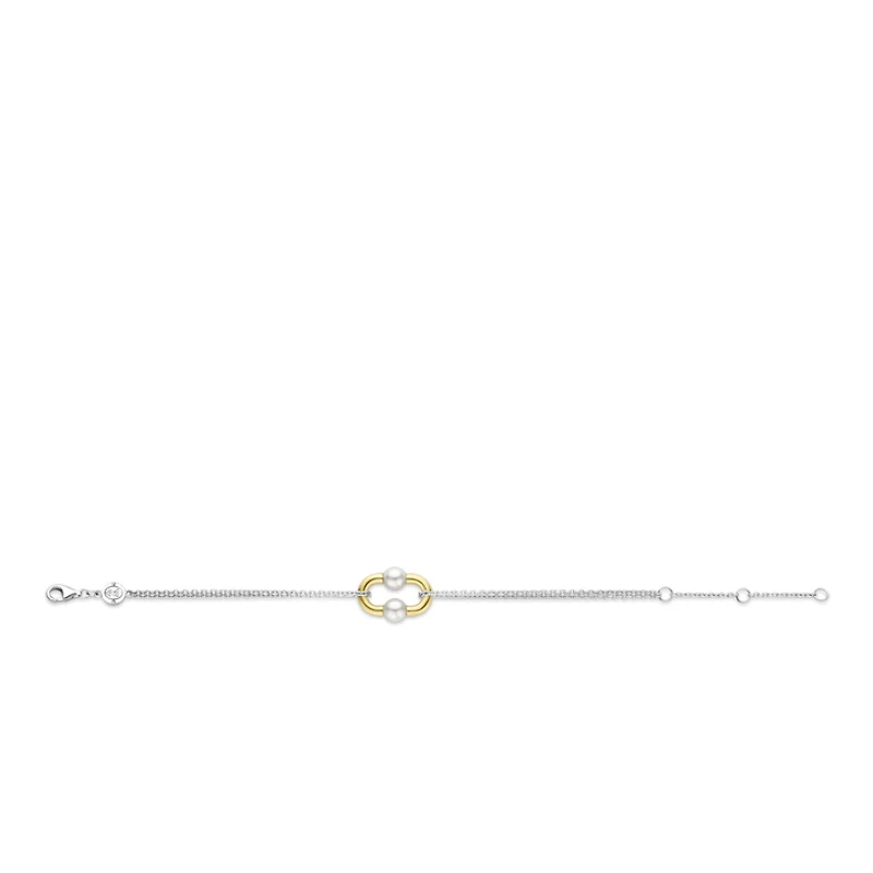 Bead Hardware Pearl Bracelet