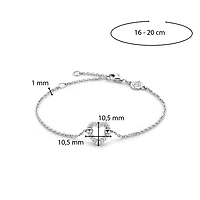 Unique Heart Pave Bracelet