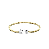 Round Box Golden Bracelet