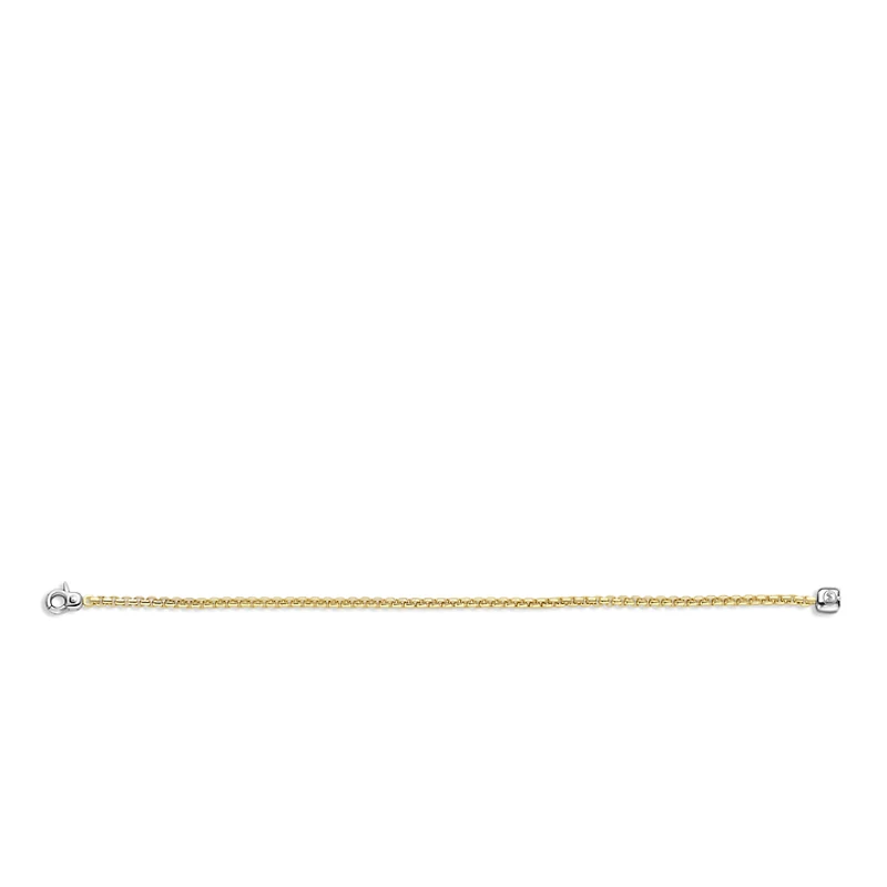 Round Box Golden Bracelet