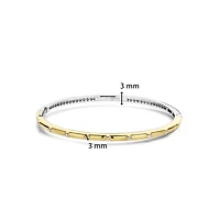 Spots Golden Bangle Bracelet