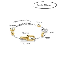 Rope Link Golden Bracelet