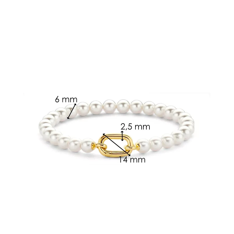 Pearl Cluster 6MM Bracelet