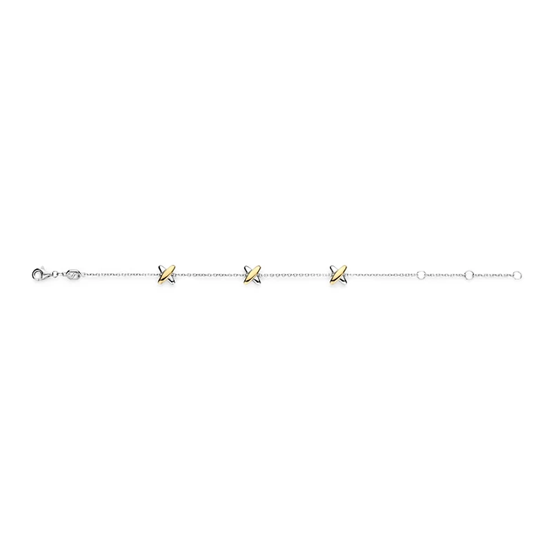 XOXO Two Tone Bracelet