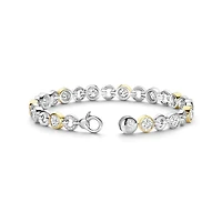 Circular Brilliance Tennis Bracelet