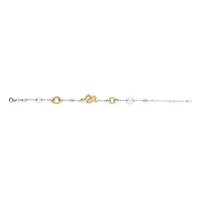 Snake and Pearls Bracelet