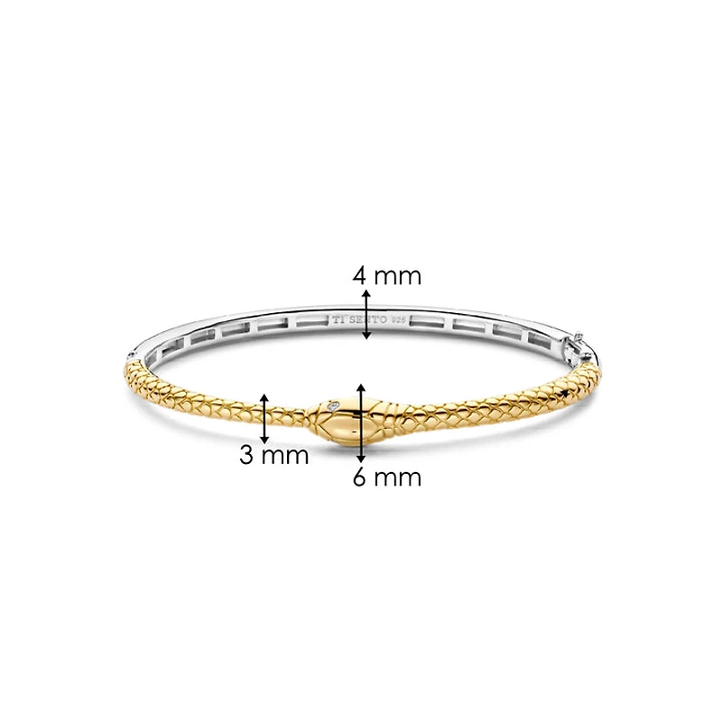 Snake Bangle Bracelet