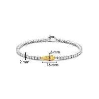 Snake Shine Tennis Bracelet