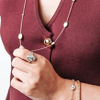 Amulet Scarab Quartz Bracelet