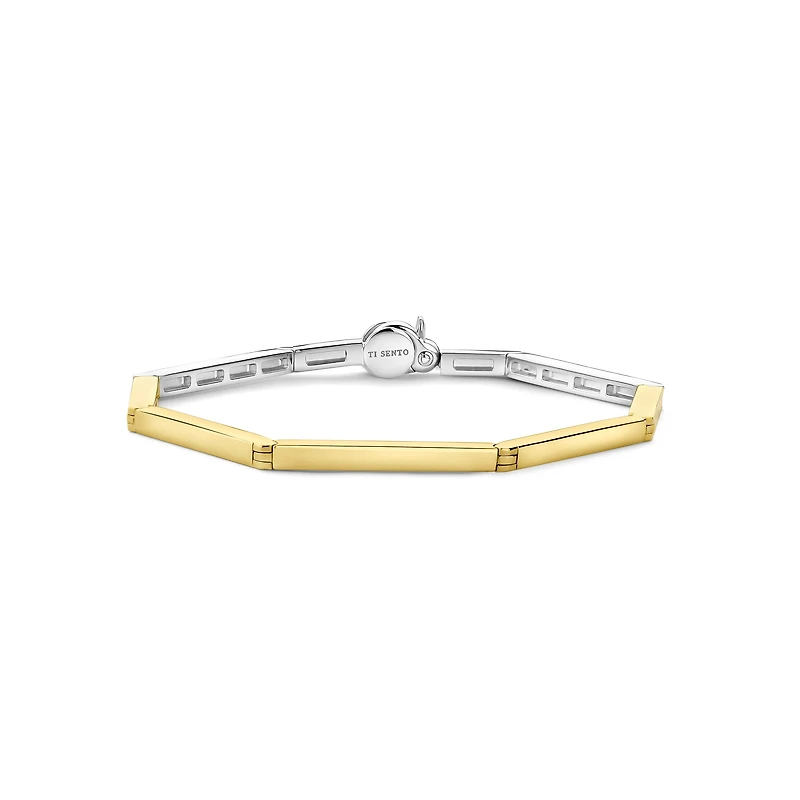 Octagonal Golden Bracelet