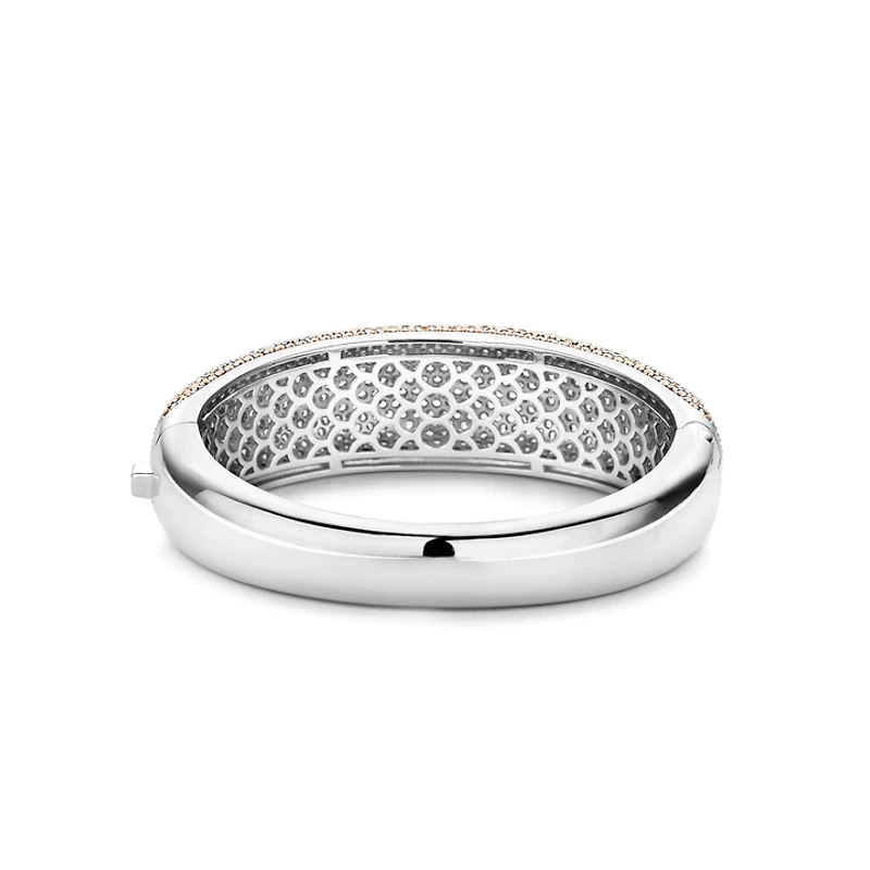 Spectacular Shine Cognac Bangle Bracelet