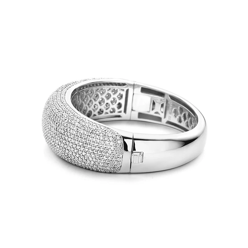 Spectacular Shine Clear Bangle Bracelet