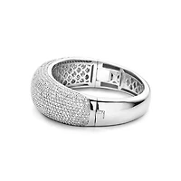 Spectacular Shine Clear Bangle Bracelet