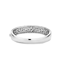 Sparkling Oxy Pattern Bangle Bracelet