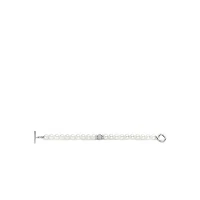 White Pearl Pave Bracelet